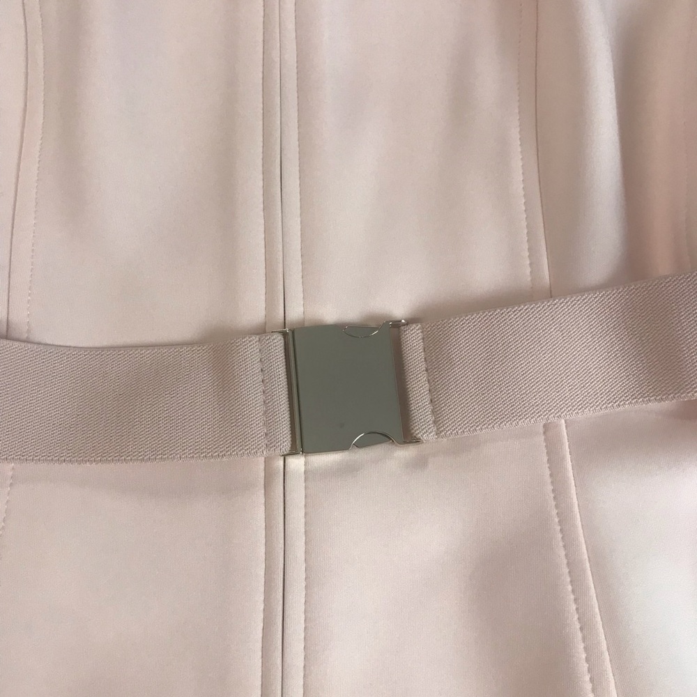 Tommy Hilfiger Sleeveless Sheath Dress Women’s Size 14 Color Peach Front Zip. - Picture 14 of 16